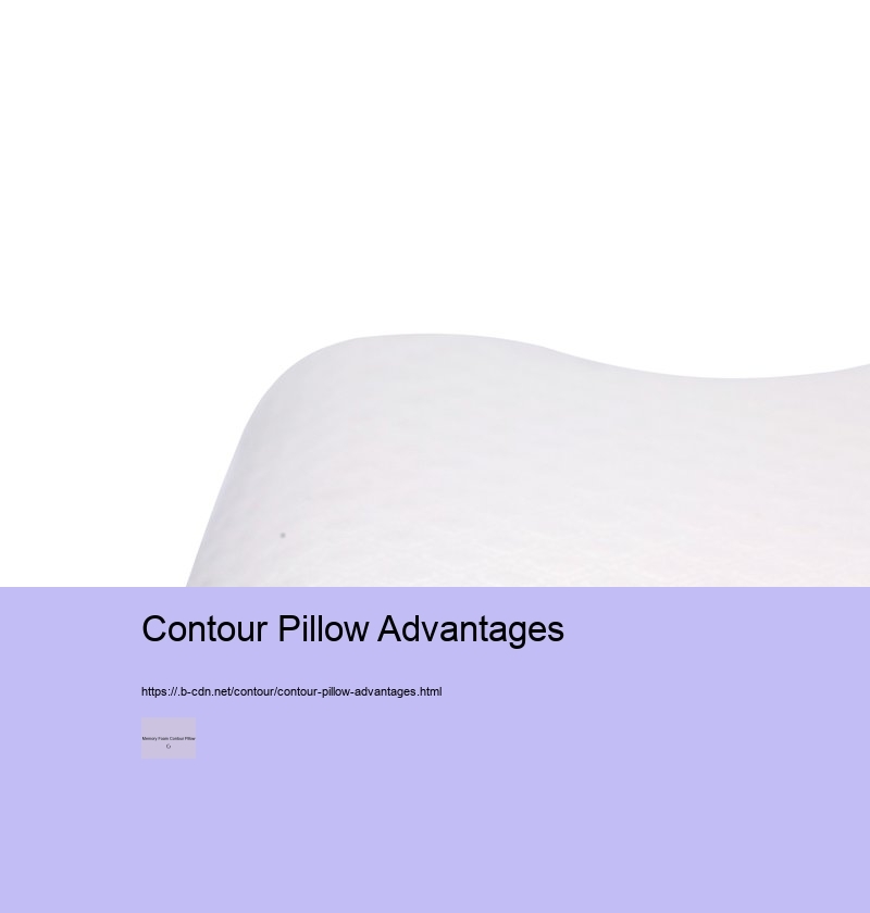 Health Benefits of Sleeping on a Memory Foam Contour Pillow 